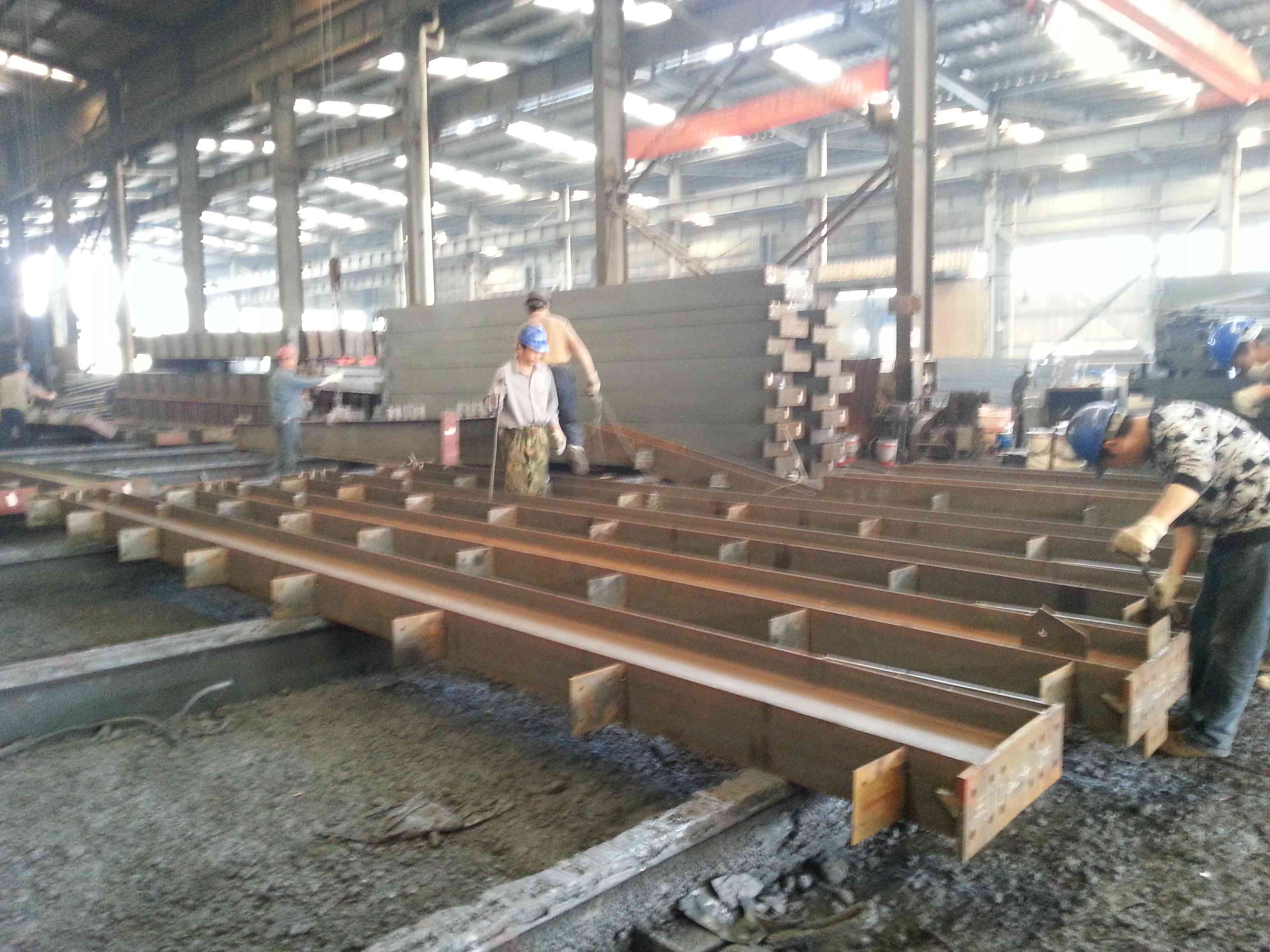 钢构件焊渣及焊溜